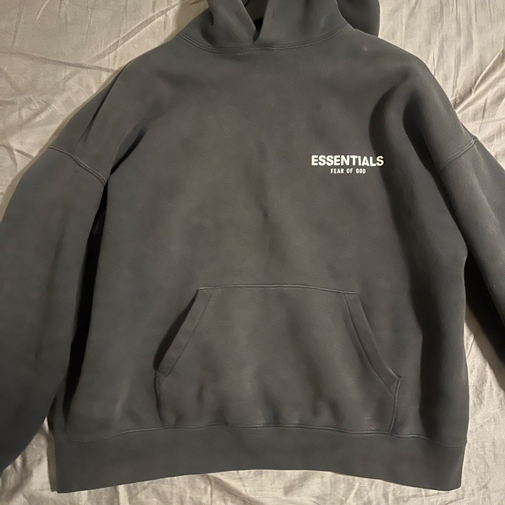 Fear of God Essentials Black Hoodie